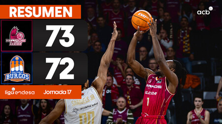 Resumen Hiopos Lleida 73 - Recoletas Salud SPB 72 (J17)