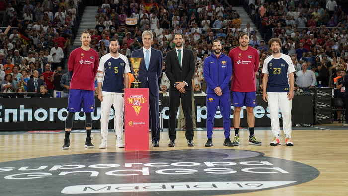 acb y FEB homenajean el oro mundial