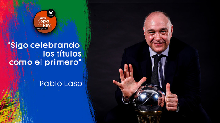 Pablo Laso: "Sigo celebrando los títulos como el primero"