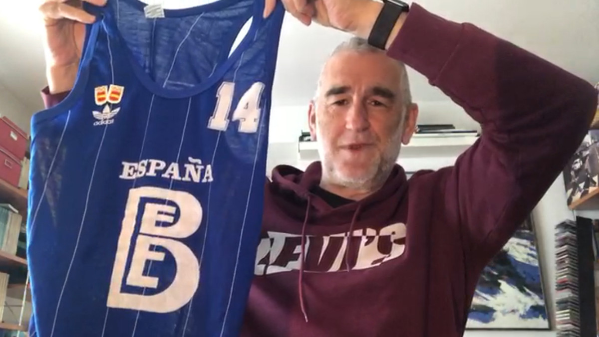 La equipación de Los Angeles'84 de Iturriaga